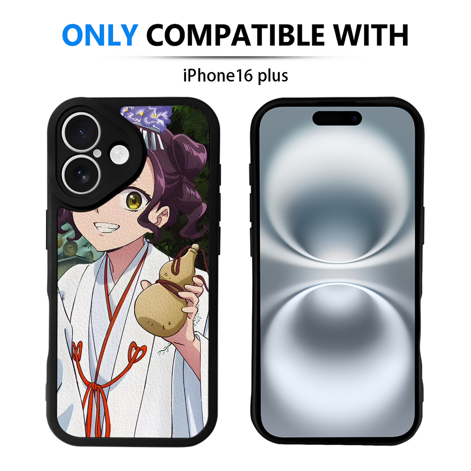 薬屋のひとりごと The Apothecary Diaries 【iPhone 16シリーズ対応】シリコンスマホケース（レザー調） 材質：シリコン
